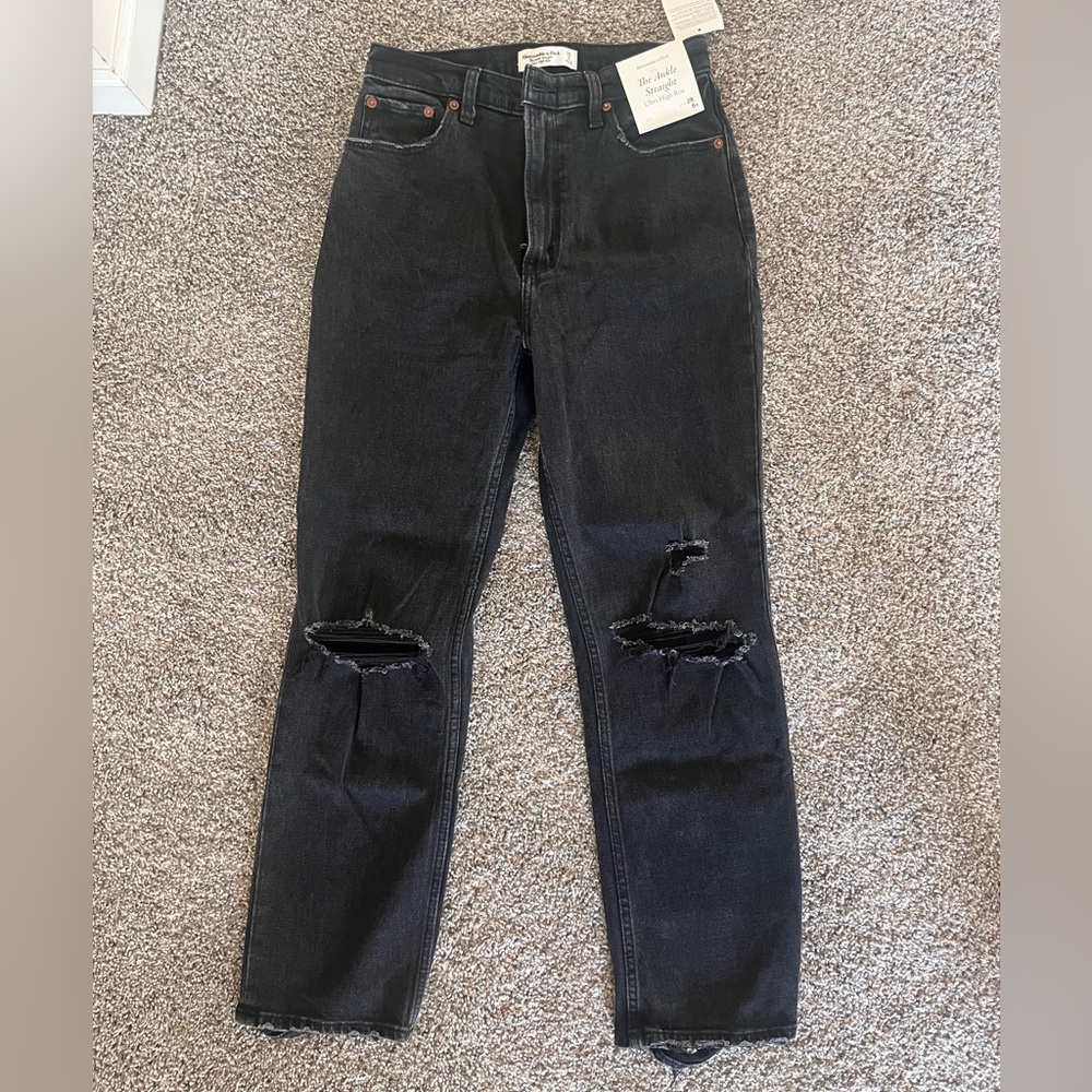 The Ankle Straight - Ultra High Rise